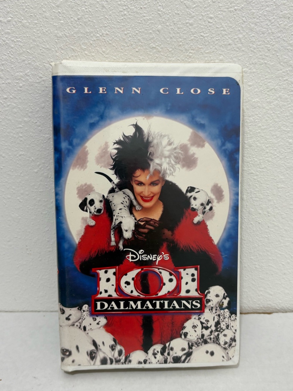 Walt Disney 101 Dalmatians Glenn Close VHS Used USA Clamshell